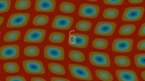 Neon abstract digital pattern with glowing purple and cyan geometric shapes Stock Footage 342206910