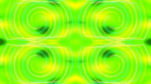Neon abstract glowing spiral pattern background for futuristic technology v.. Stock Footage 336768426