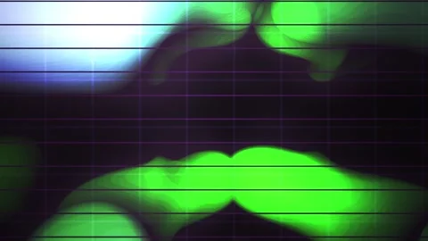 Neon Abstract Grid Background with Vibrant Glowing Shapes for Dynamic Visua.. Stock Footage 343735498