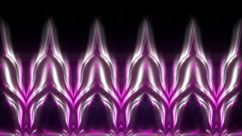 Neon Abstract Pink wheat pattern video art VJ Loop Stock Footage 224164233