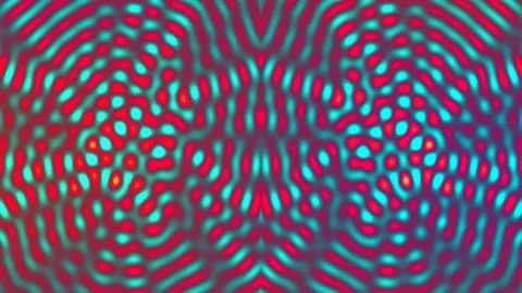 Neon Abstract Psychedelic Wave Pattern for Music Visualization Background Loo Stock Footage 336506483