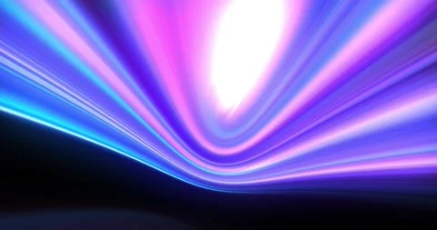 Neon Abstract Twisted Gradient Animation Background. Holographic twisted bl.. Stock-Footage 226614866