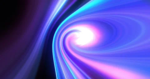 Neon Abstract Twisted Gradient Animation Background. Holographic twisted pi.. Stock Footage 226614943