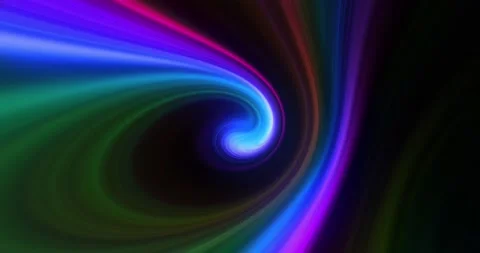 Neon Abstract Twisted Gradient Animation Background. Holographic twisted co.. 스톡 동영상 226615545