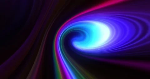 Neon Abstract Twisted Gradient Animation Background. Holographic twisted co.. Stock Footage 226615586
