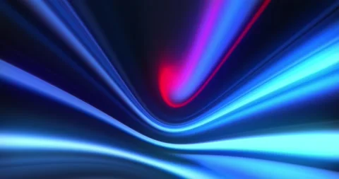 Neon Abstract Twisted Gradient Animation Background. Holographic twisted re.. Stock Footage 226616227