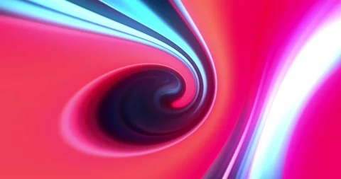 Neon Abstract Twisted Gradient Animation Background. Holographic twisted re.. Stock Footage 226617491