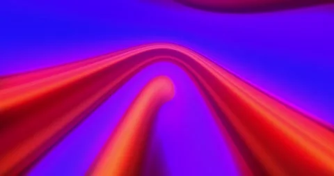 Neon Abstract Twisted Gradient Animation Background. Holographic twisted re.. Stock Footage 226617543