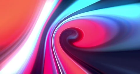 Neon Abstract Twisted Gradient Animation Background. Holographic twisted re.. Stock Footage 226617589