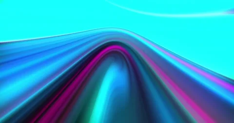 Neon Abstract Twisted Gradient Animation Background. Holographic twisted Pi.. 스톡 동영상 226619107