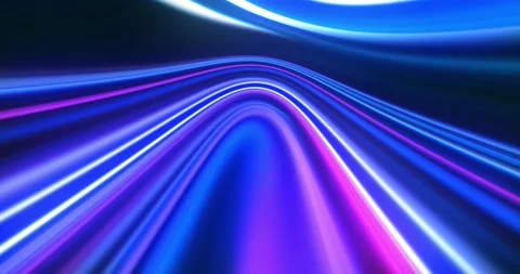 Neon Abstract Twisted Gradient Animation Background. Holographic twisted bl.. 스톡 동영상 226623337