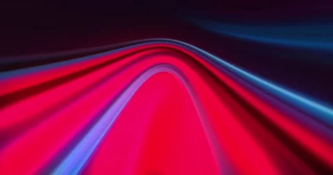 Neon Abstract Twisted Gradient Animation Background. Holographic Bright red.. Stock Footage 226623456