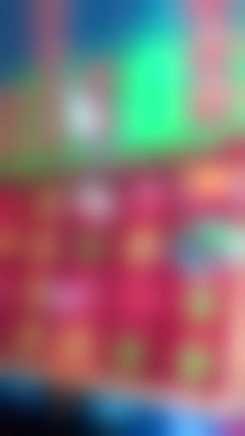 Neon arcade lights with smooth horizontal pan motion scene 库存影片 332511558