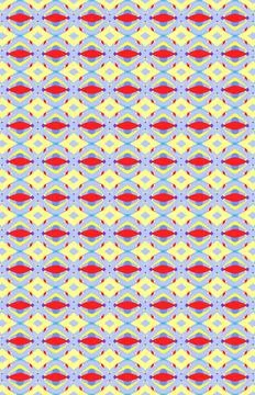 Neon arcade sky contour tileable outline background pattern featuring laser yell Stockillustratie