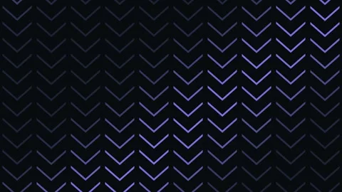 Neon Arrows Lines Motion Graphics Loop Cyberpunk Chevron Corridor Stock Footage 346647784