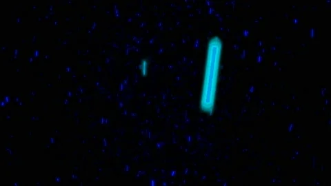 Neon ash. Seamless loop. Video stock 93992211