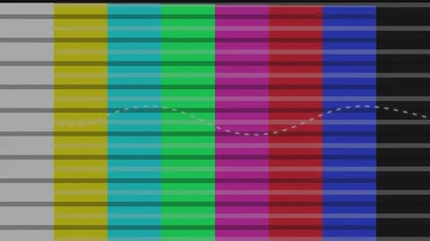 Neon Audio Visualizer Sound Wave Equalizer Loop Stock Footage 335228590