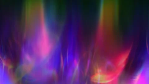 Neon Aurora Light Columns Abstract Background Seamless Loop Vídeo Stock 343086857
