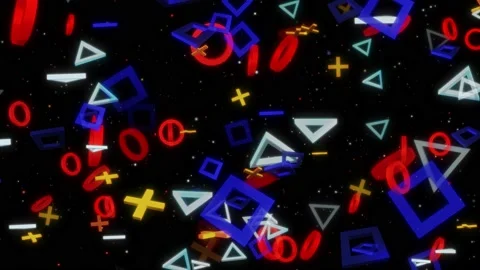 Neon Background Circle 06 Vidéo 156753587