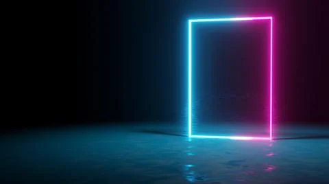 Neon background concept neon light grunge Stock Illustration