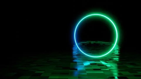 Neon background concept Neon light Stock Illustration