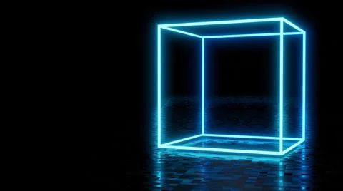 Neon background concept neon light grunge Stock Illustration
