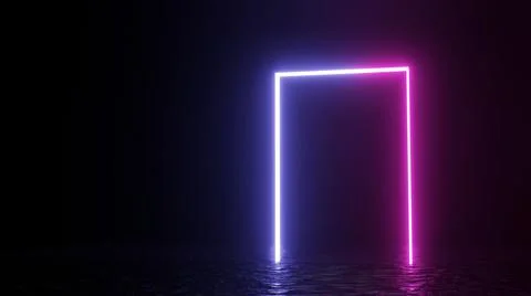 Neon background concept neon light grunge background Stock Illustration
