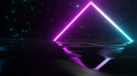 Neon background concept neon light grunge Stock Illustration
