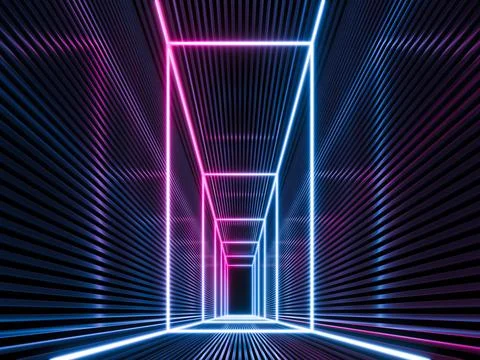 Neon background Stock Illustration