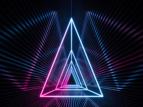 Neon background Stock Illustration