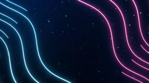 Neon background with particles movement, graphic for background 스톡 동영상 237766226