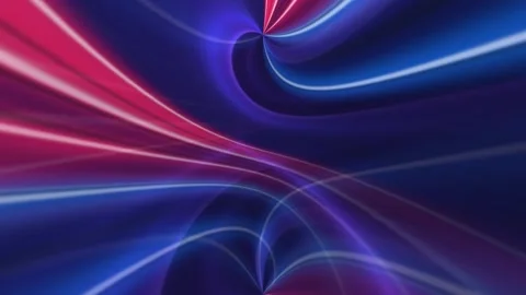 Neon background. Technology concept. Neon tubes. 3d futuristic technology. Video stock 158938735