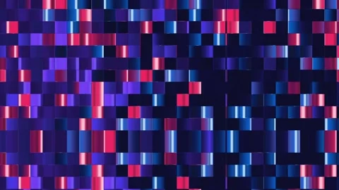 Neon background. Technology concept. Neon tubes. 3d Futuristic technology. Video stock 158938882