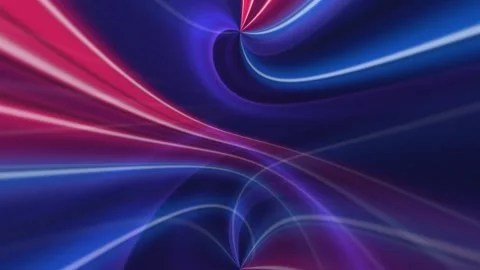 Neon background. Technology concept. Neon tubes. 3d futuristic technology. Video stock 158938921