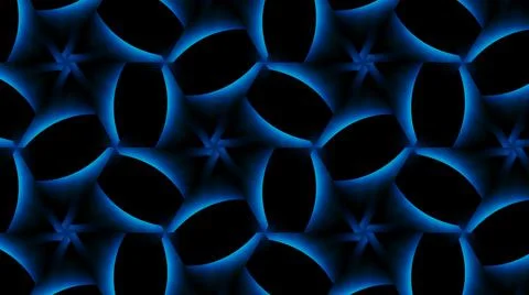 Neon background. Technology concept. Neon tubes. 3d futuristic wall paper. Stock Illustration