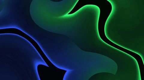Neon background. Technology concept. Neon tubes. 3d futuristic wall paper. Stock Illustration