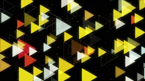 Neon Background Trigon Duz 10 스톡 동영상 155651006
