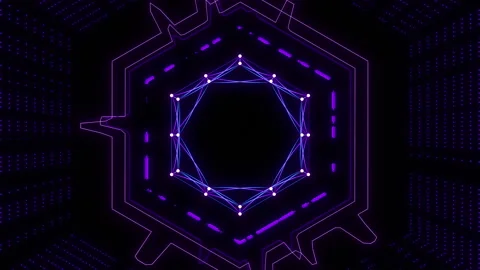 Neon Base Stock Footage 145436933