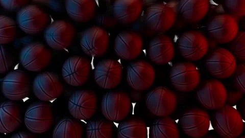 Neon Baseball Transition Red Blue Stock Footage 324805979