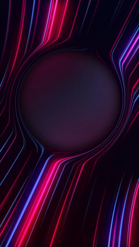 Neon Beams Gaming Technology Background with Copy Space Stock Footage 327915556