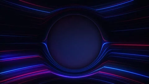Neon Beams Gaming Technology Background with Copy Space Stock Footage 327915571