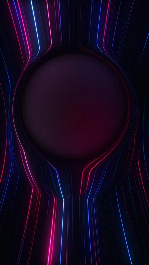 Neon Beams Gaming Technology Background with Copy Space Stock Footage 327918022