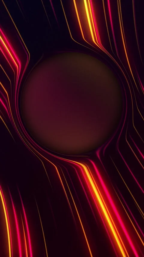 Neon Beams Technology Background with Copy Space Stock Footage 327915673