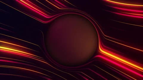 Neon Beams Technology Background with Copy Space Stock Footage 327915693