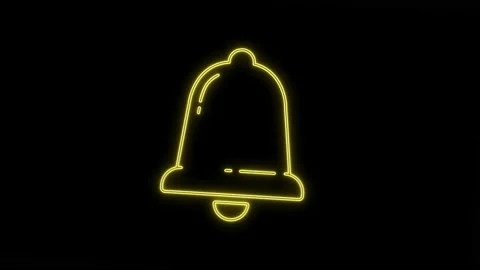 Neon Bell 1 스톡 동영상 170185668