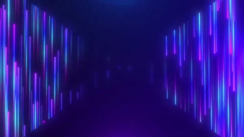 Neon BG over dark background colorful background Stock Footage 238833992