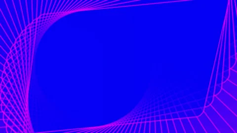 Neon Blue and Magenta Wireframe Grid Abstract Background Stock Footage 328586435