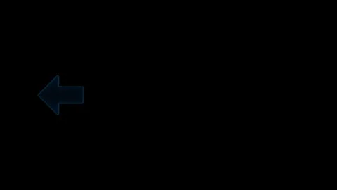 Neon blue arrows flashing in sequence on black background with glowing moti.. Stock Footage 333032368