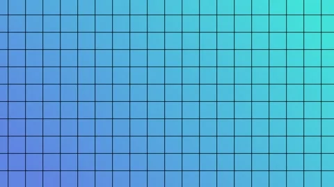 Neon blue background with black graphic line flowing patterns and gradient Stock-Footage 310048437