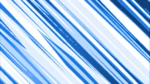 Neon Blue Diagonal Speed Lines. Super Fast Anime Speed Glowing Lines Streaks Video stock 157815897